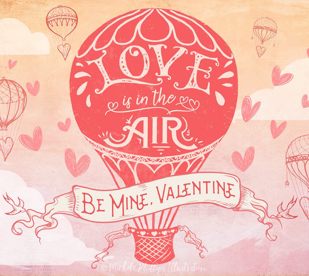 Love is in the Air Valentine – click for animation